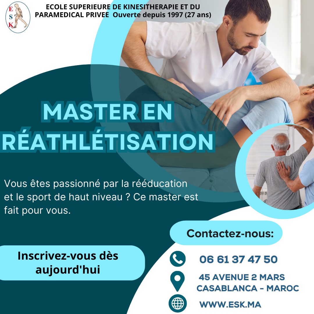 master en réathlétisation